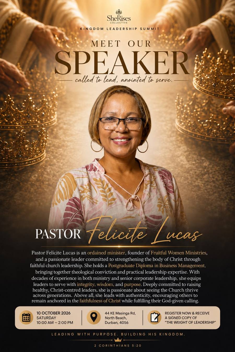 Pastor Felicite Lucas